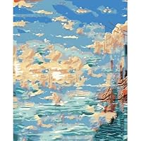 アートペイント 海 Amazon.co.jp: SHYAMIC 海絵 アート海 自然風景, ボヘミアン